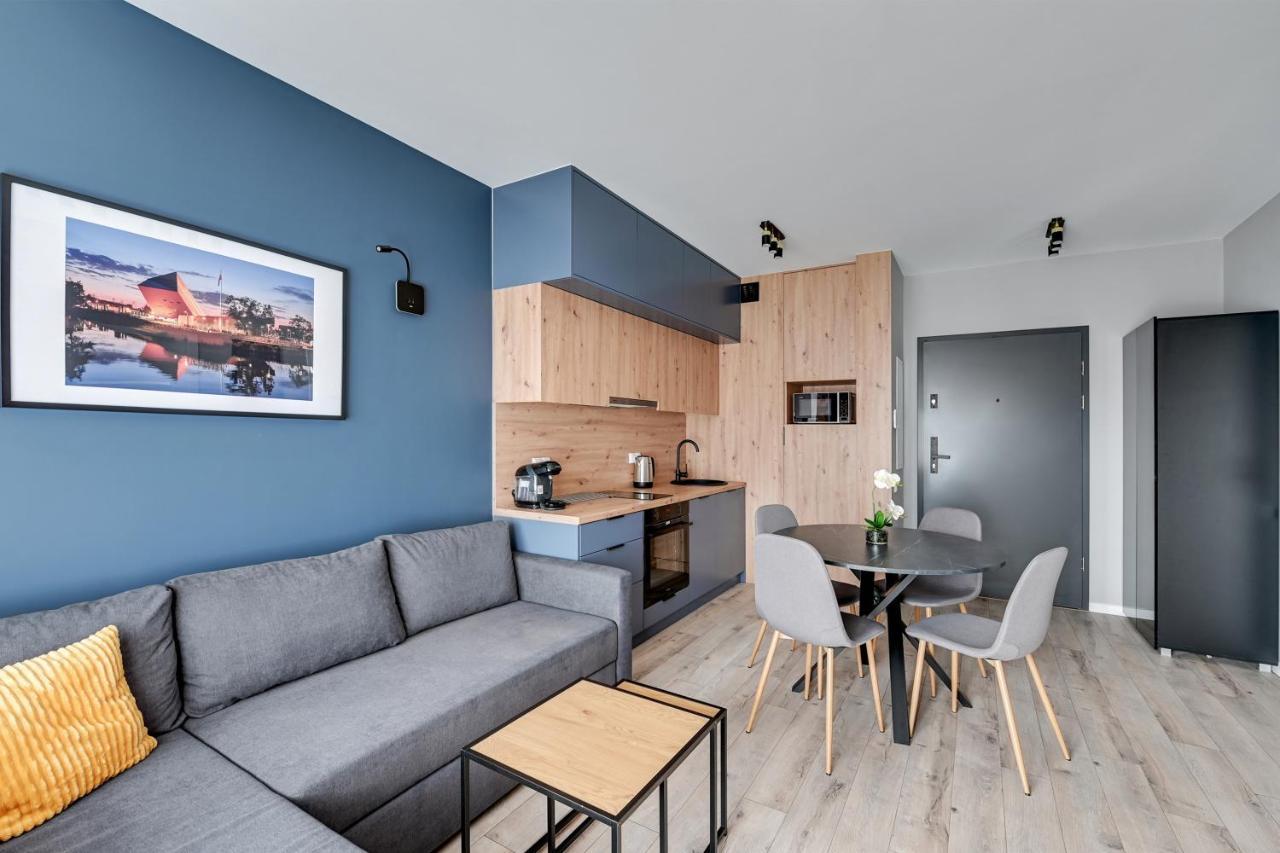 Blue Mandarin - Chlebova Apartments Gdańsk Eksteriør bilde