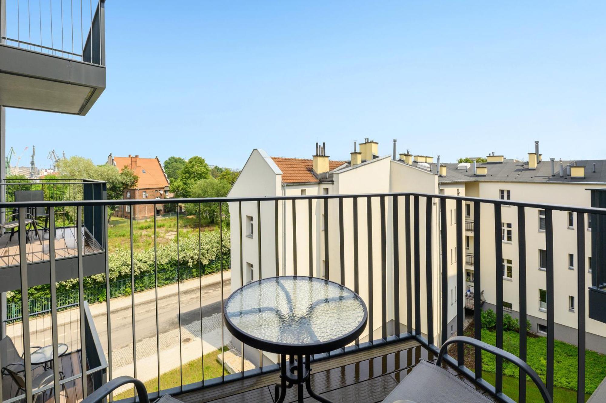 Blue Mandarin - Chlebova Apartments Gdańsk Rom bilde