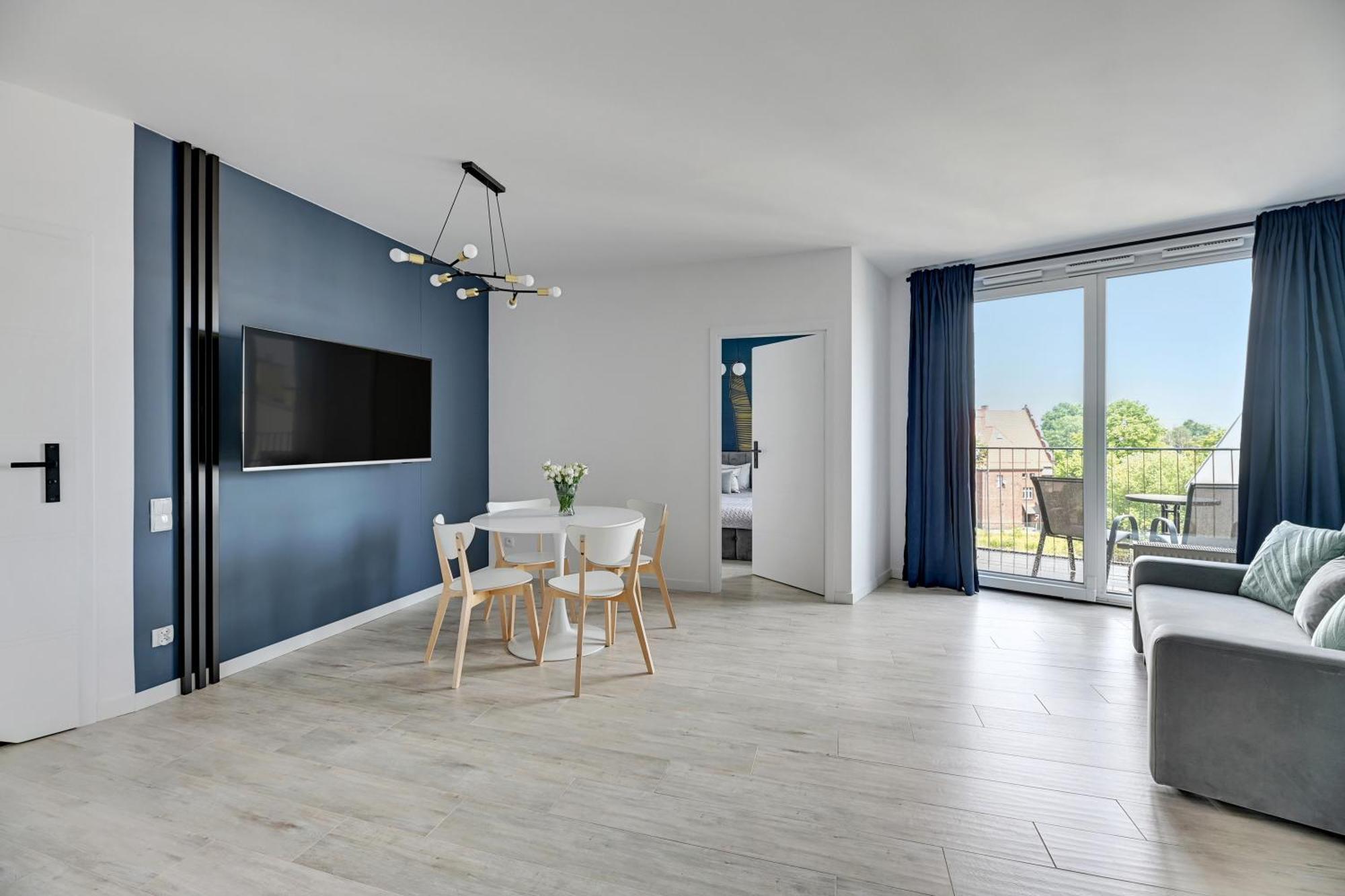 Blue Mandarin - Chlebova Apartments Gdańsk Rom bilde